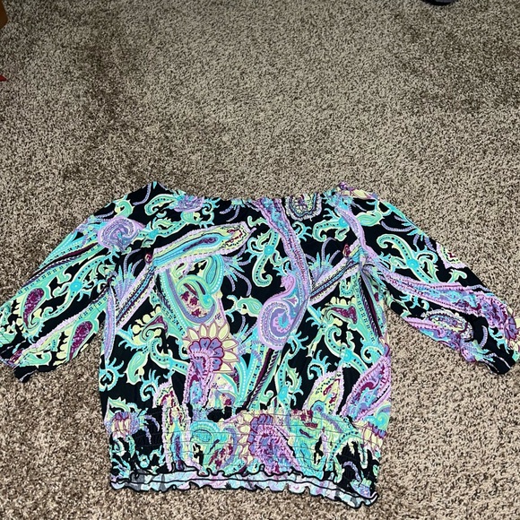 Paisley pattern top - Picture 2 of 6